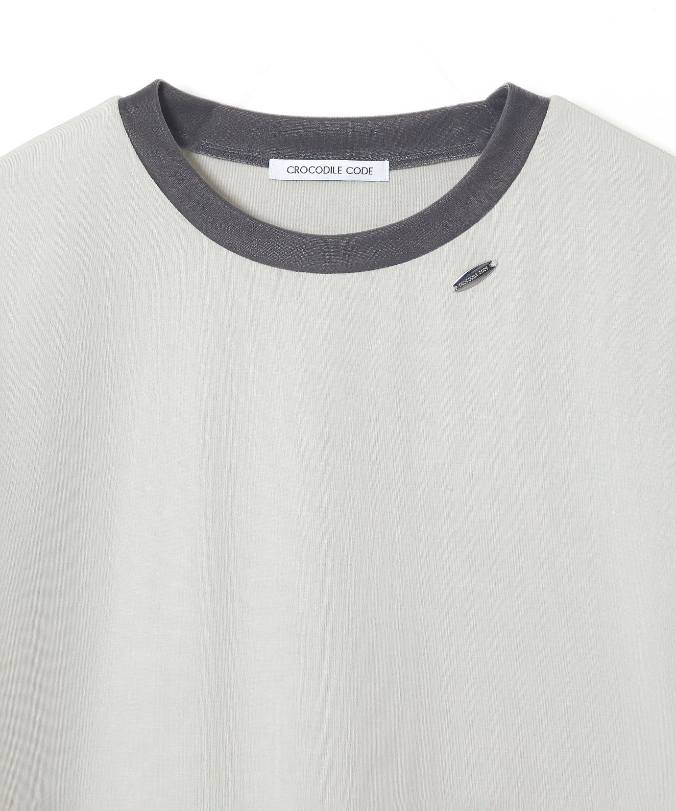 レディース ベロア配色 Tシャツ通販 [0202-65250] - クロコダイル